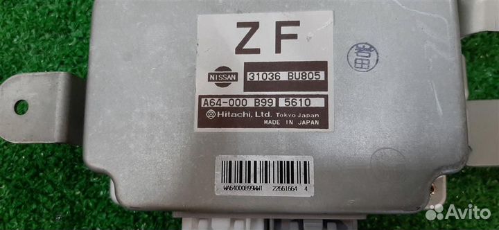 Блок управления кпп Nissan Almera Tino 2005