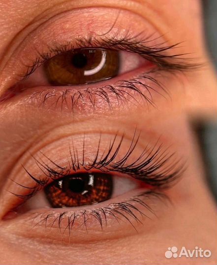 Ламинирование ресниц и бровей