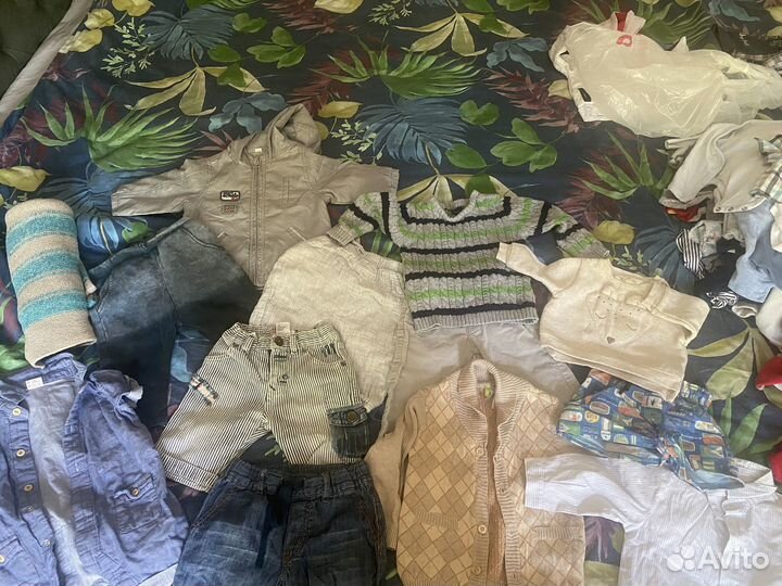 Пакет брендовых вещей на мальчика от 0 до 12 м