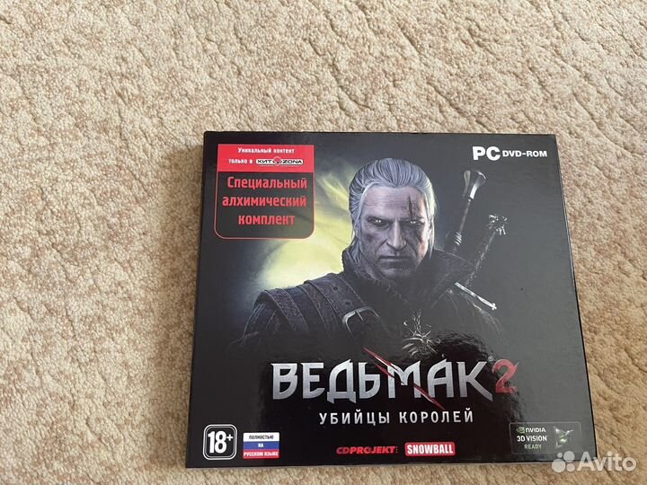 Игра на пк Ведьмак 2 убийцы королей 18+