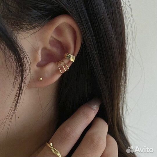 Серьги каффы