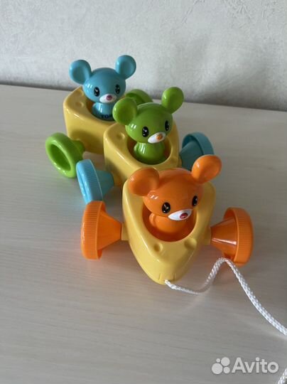 Каталка мыши сыр Tomy