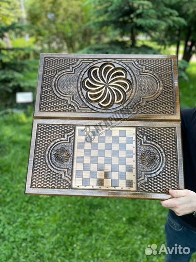 Нарды Бесконечности ручной работы