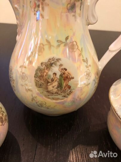 Кофейный сервиз перламутровая мадонна GDR