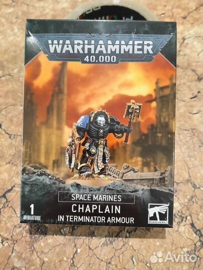 Warhammer Chaplain in Terminator Armour