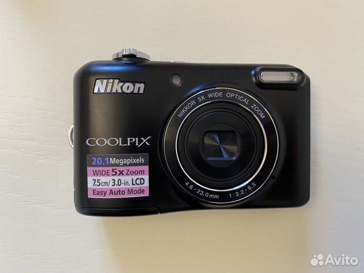 Фотоаппарат Nikon Coolpix L28 черный