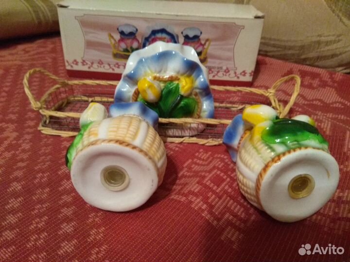 Салфетница & солонка & перечница 
