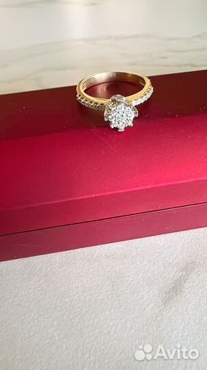Кольцо с бриллиантами