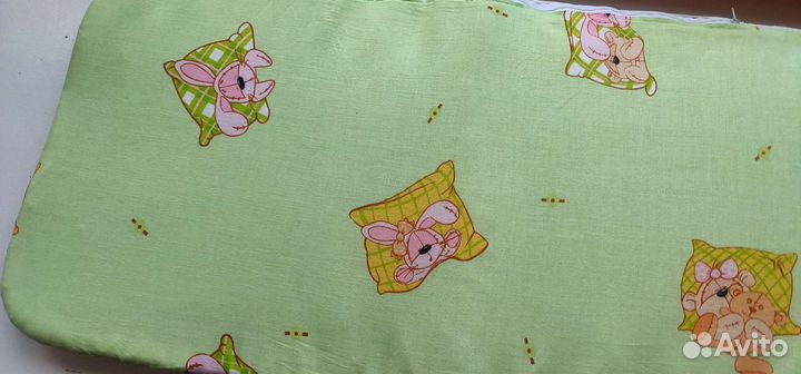 Матрас в детскую коляску кокосовый