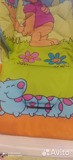 Стульчик для кормления chicco polly 2 в 1