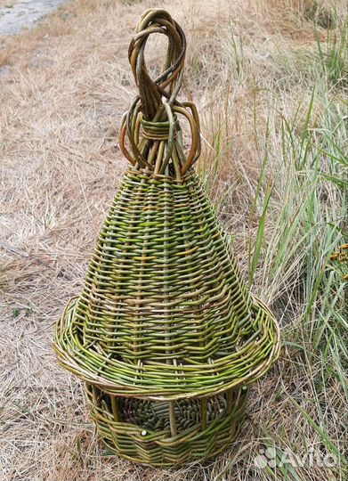 Скворечник плетеный из натуральной лозы