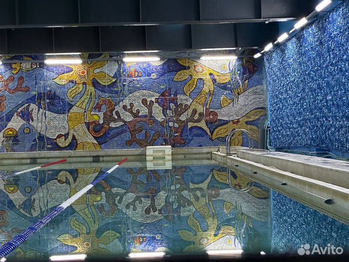 Бассейн мраморный на 25 метров