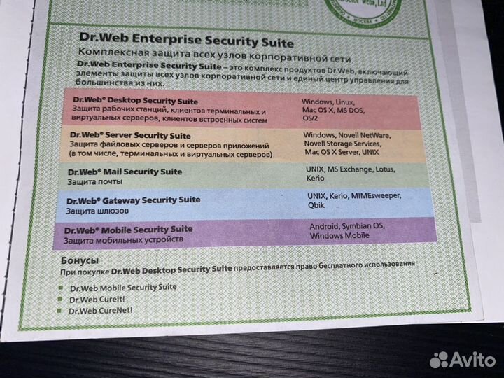 Dr web антивирус ключ для мобильного