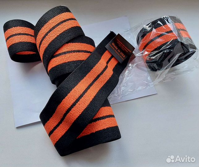 Titan Бинты коленные Max RPM Knee Wraps (2 м)