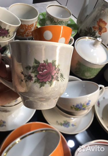 Чашки, блюдца СССР