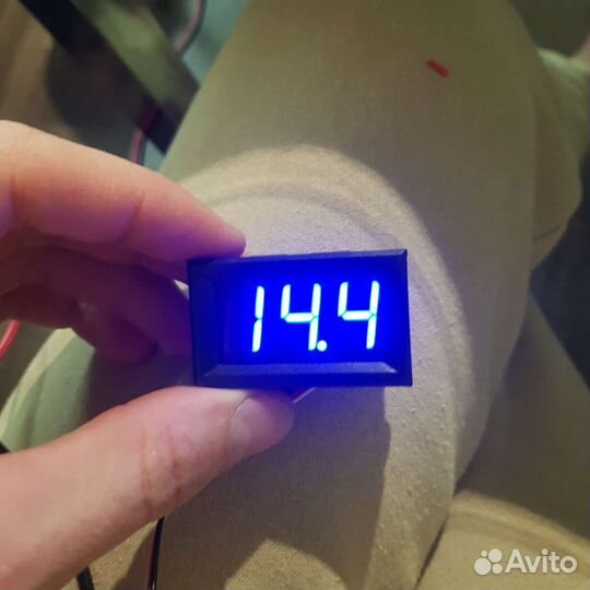 Вольтметр амперметр до 10 Ампер шунт установлен