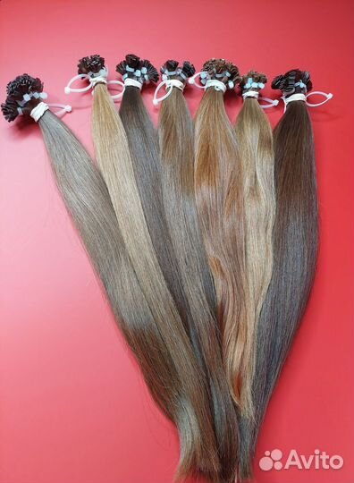 Детские волосы на капсуле, 40см