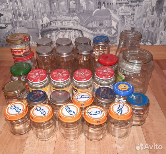 Банка стеклянная