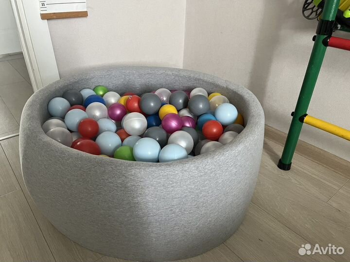 Сухой бассейн с шариками бу