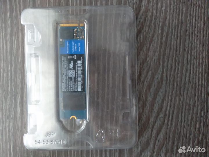 Ssd диск WD Blue SN550 250GB