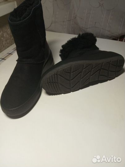 Сапоги женские зимние ecco 39