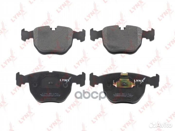 Колодки тормозные передние BD-1401 lynxauto