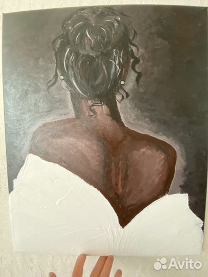 Картина холст акрил