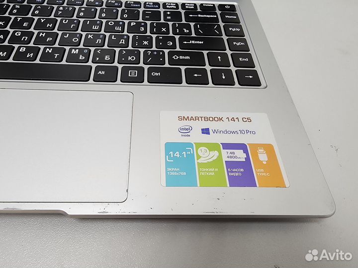 Ноутбук Intel N3550/4Gb/SSD 64Gb/HD Graphics/14.1