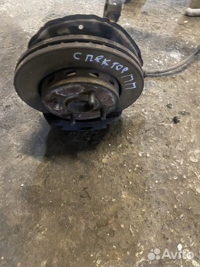 Кулак поворотный kia spectra