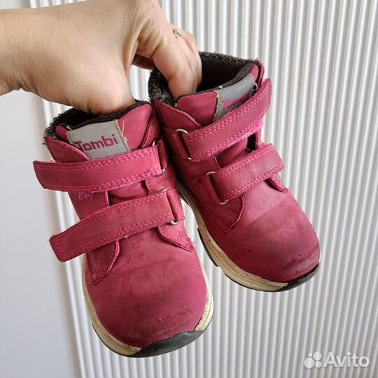 Ботинки для девочки размер 25