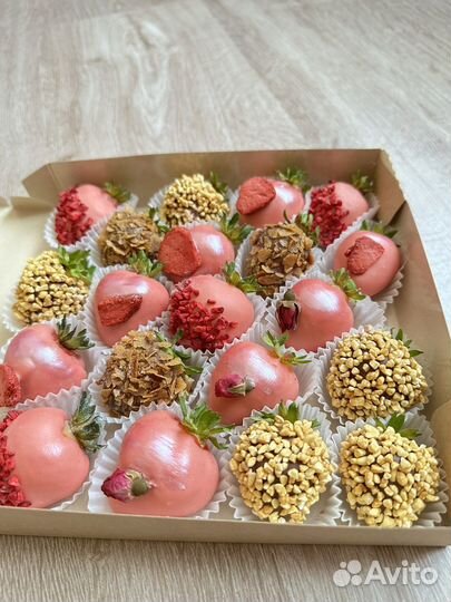 Клубника в шоколаде набор