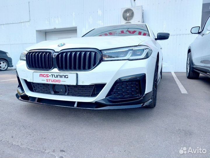 Губа Competition BMW 5 серия G30 рестайлинг бмв