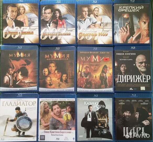 Гарри Поттер коллекция на BD, многое другое)