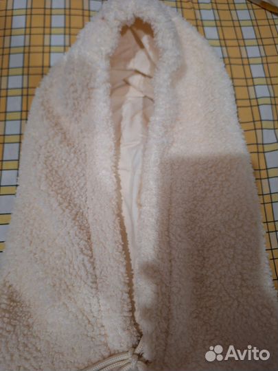 Мягкое худи с принтом