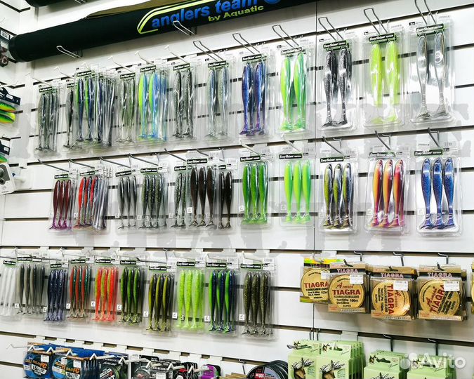 Крупные силиконовые рыболовные приманки Keitech