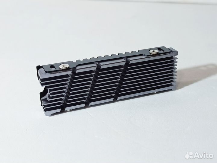 Радиатор SSD NVMe кулер двухсторонний PS5 ок