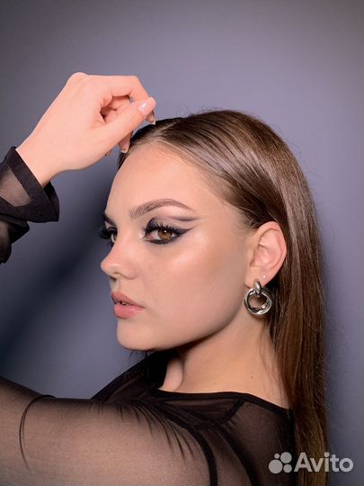 Макияж Брови Модель на макияж