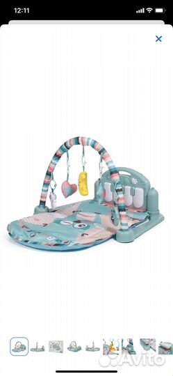 Развивающий коврик baby go
