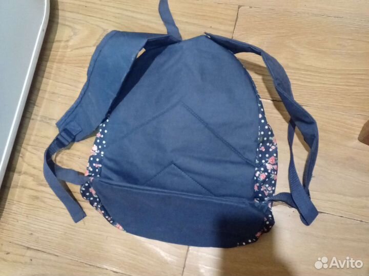 Рюкзак новый тканевый (клеенчатый внутри)