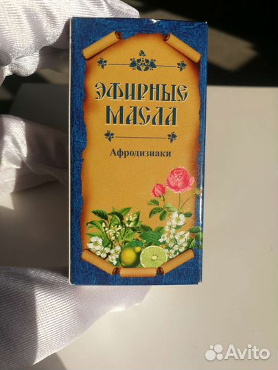 Эфирное масло розы, жасмина, бергамота