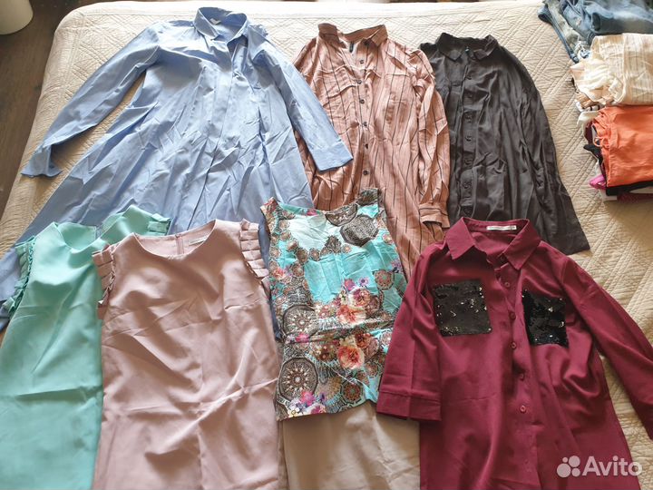 Брендовые вещи на девушку пакетом 42-44р