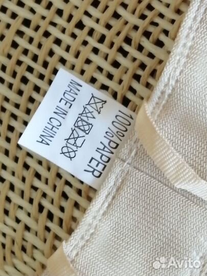 Шляпа соломенная