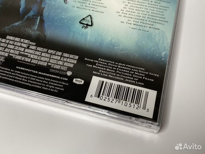 Harry Potter And The Half-Blood Prince OST CD