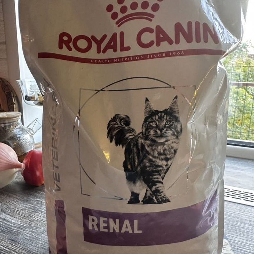 Корм для кошек royal canin ренал сухой