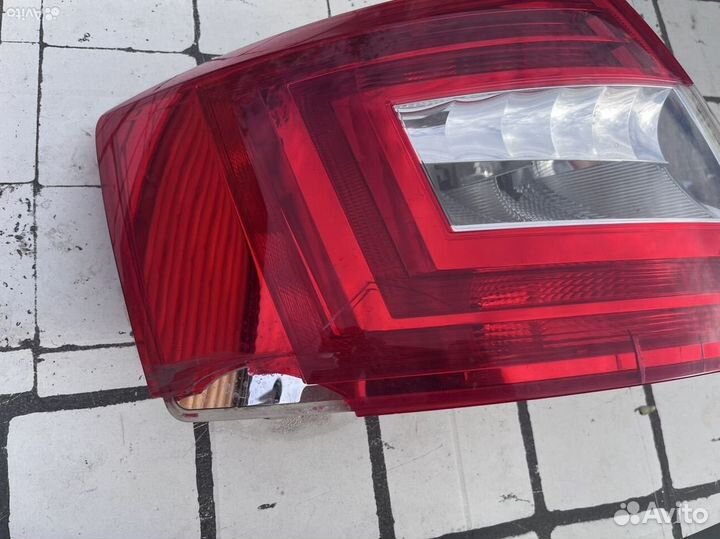 Задние фонари на skoda octavia a7