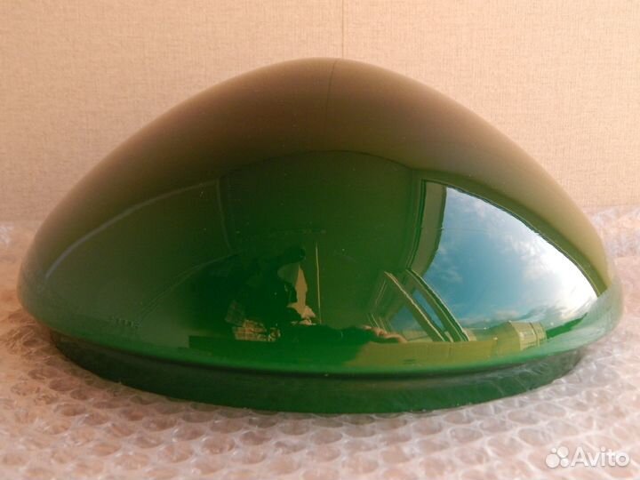 Оригинальный зеленый плафон на настольную лампу 50