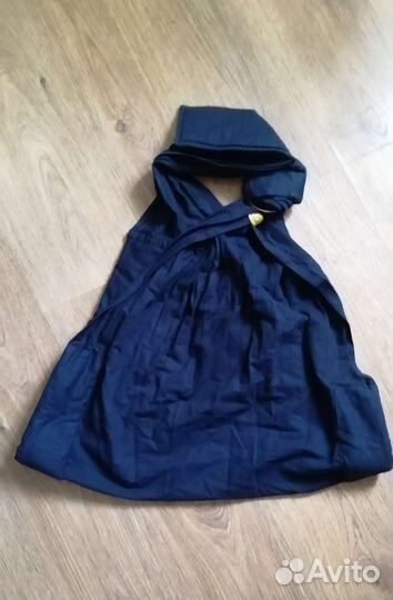 Слинг на кольцах selby тёмно синий.Переноска