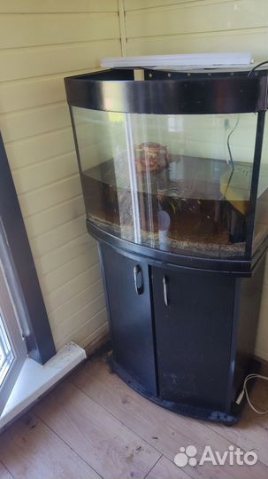 Аквариум 100 л с тумбой