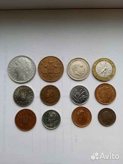Наборы монет - 8,10
