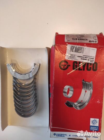 Вкладыши коренные стандарт Renault